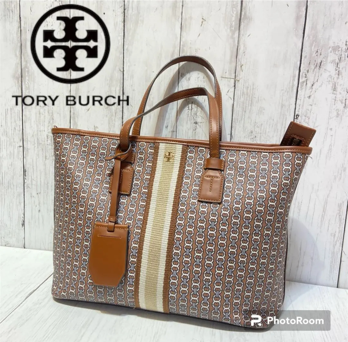 大治町　トリーバーチ（TORY BURCH）ジェミリンク　トートバッグ　リサイクルショップ　シンプー