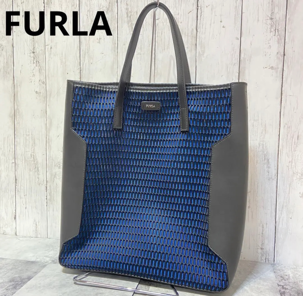 大治町　FURLA （フルラ）メッシュトートバッグ　リサイクルショップ　シンプー