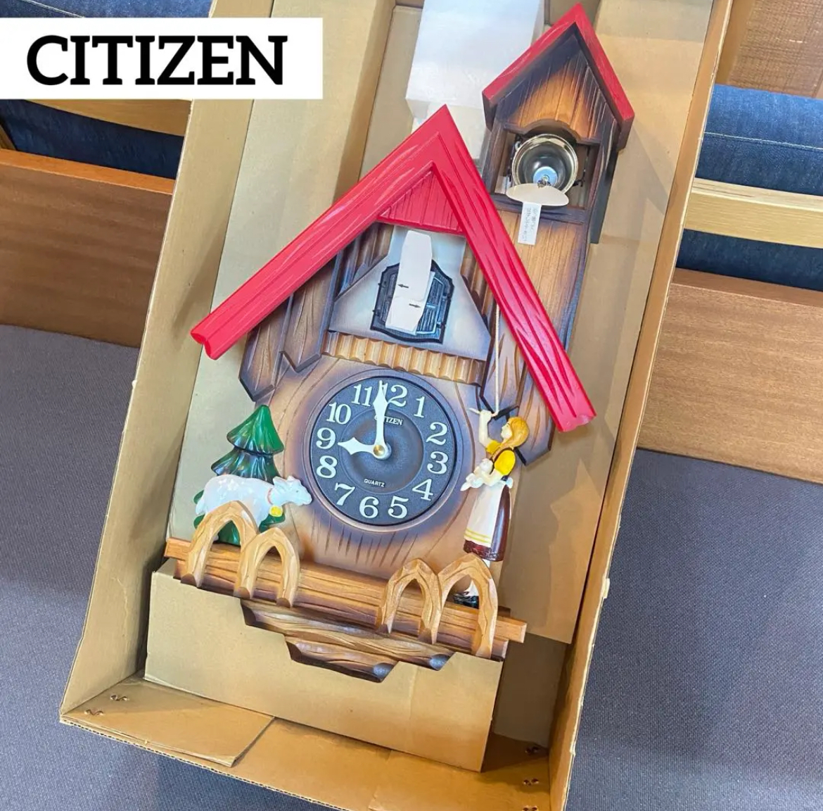 大治町　CITIZEN シチズン 鳩時計 チロリアンカッコー　リサイクルショップ　シンプー　買取