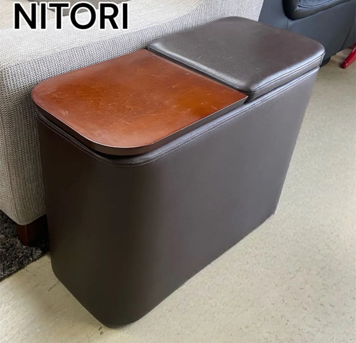 大治町　ニトリ　NITORI 収納ボックス　ソファサイド　サイドテーブル　リサイクルショップ　シンプー　買取