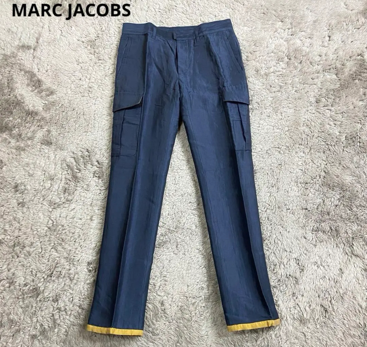 大治町　MARC JACOBS マークジェイコブス　ストレート　パンツ　ネイビー　リサイクルショップ　シンプー　買取