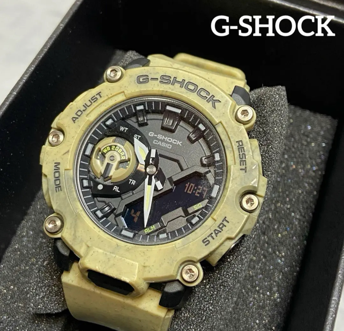 名古屋　中村区　G-SHOCK Gショック　GA-2200SL SANDLAND 腕時計　リサイクルショップ　買取　シンプー