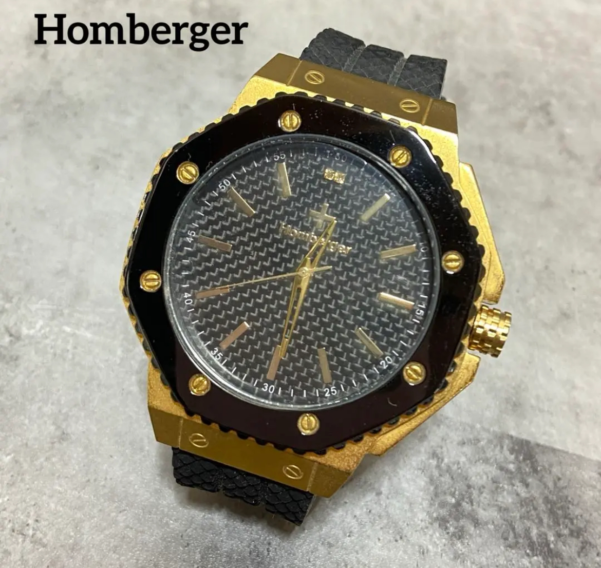 名古屋　中村区　オムバーガー Homberger デザイヤーウォッチ　買取　シンプー　リサイクルショップ