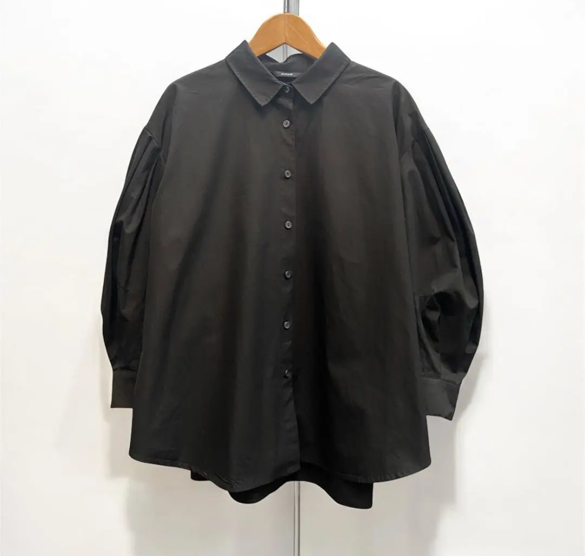 名古屋　中村区　eunoia ユノイア　ラウンドカラー ボリュームシャツ　リサイクルショップ　買取　シンプー