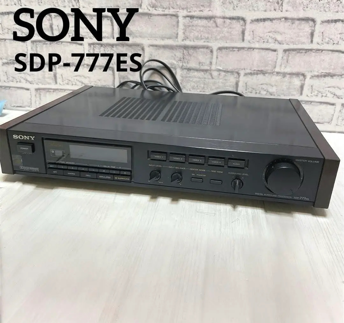 名古屋　中村区　SONY ソニー　SDP-777ES デジタルサラウンドプロセッサー　リサイクルショップ　買取　シンプー