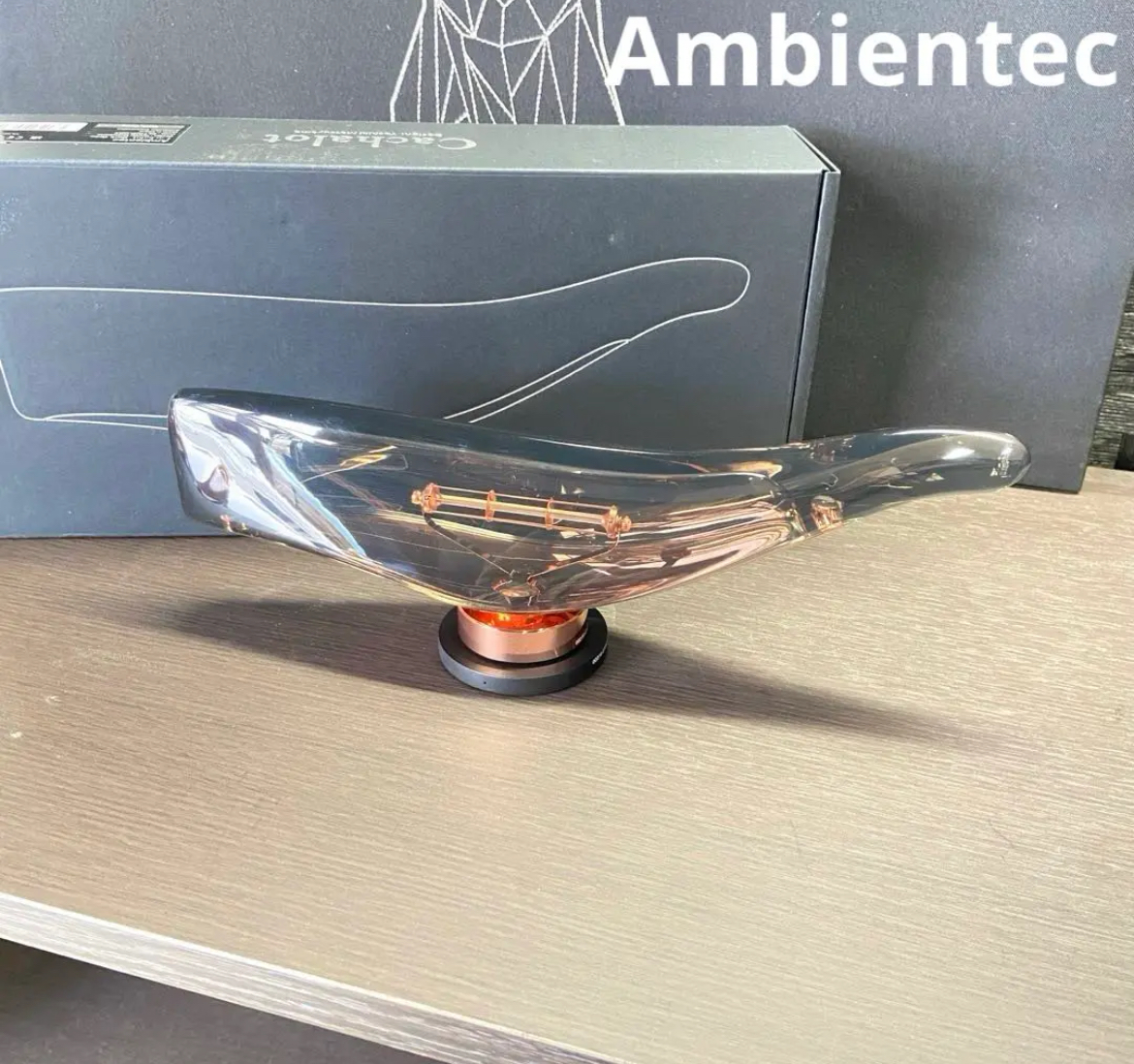 名古屋　中村区　アンビエンテック　Cachalot カシャロポータブルランプ ダークグレー　リサイクルショップ　買取　シンプー