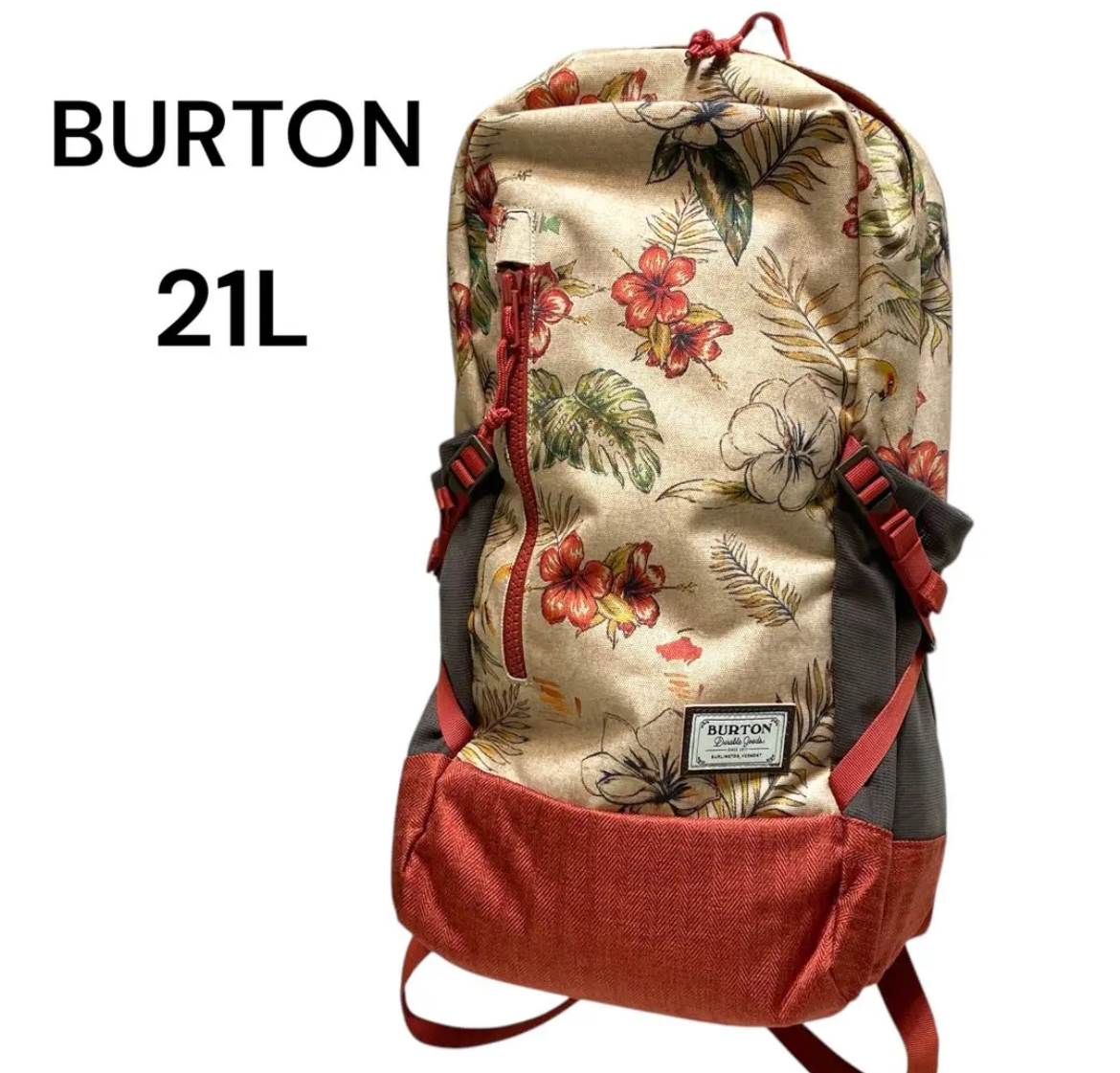 名古屋　中村区　バートン　プロスペクトパック リュック　花柄　21L　リサイクルショップ　買取　シンプー