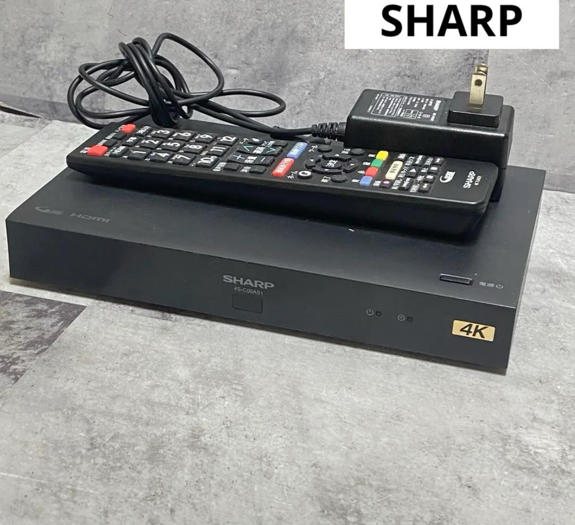 名古屋　中村区　SHARP シャープ　4Kチューナー　4S-C00AS1 リサイクルショップ　買取　シンプー