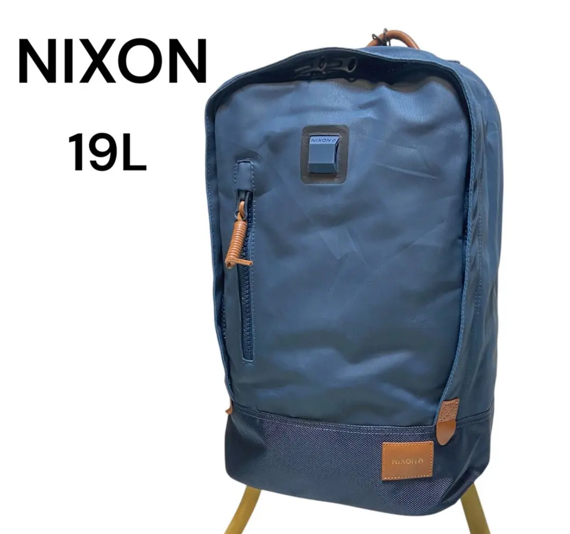 名古屋　中村区　NIXON ニクソン　リュック　ユーズド加工　ネイビー　19L　リサイクルショップ　買取　シンプー