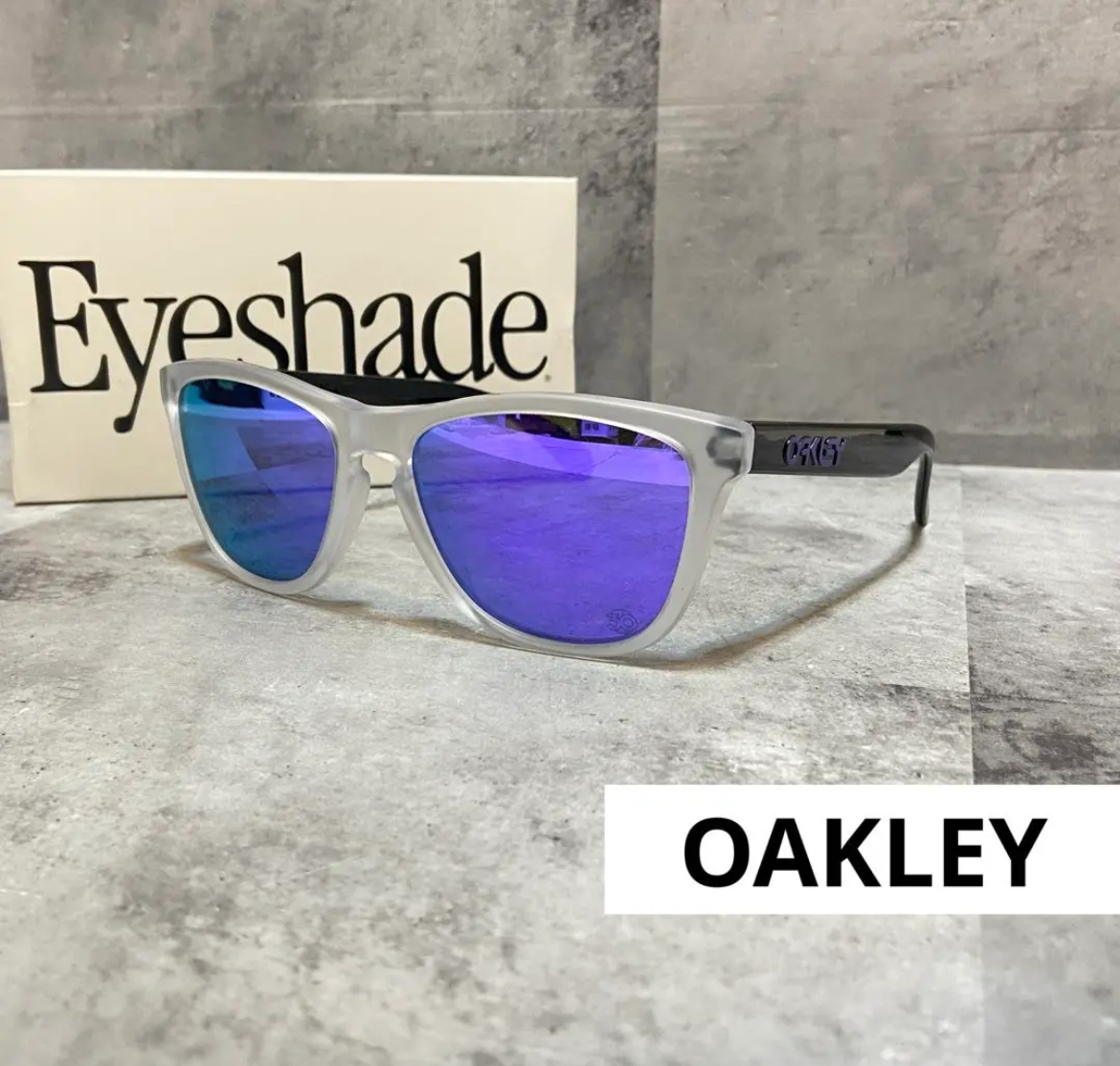 名古屋　中村区　OAKLEY オークリー サングラス フロッグスキン　マットクリア　リサイクルショップ　買取　シンプー