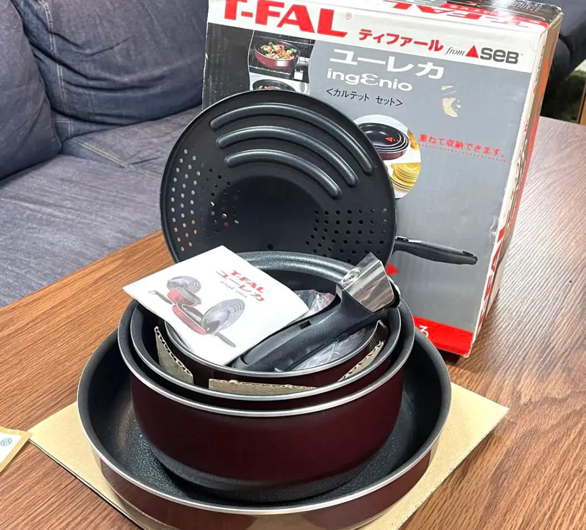 名古屋　中村区　T-fal ティファール　ユーレカ　カルテットセット　リサイクルショップ　買取　シンプー