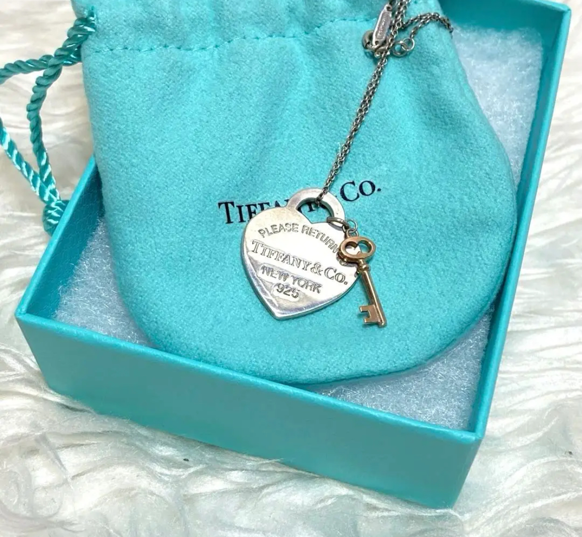 名古屋　中村区　Tiffany ティファニー　 リターントゥ ハートキー ネックレス　リサイクルショップ　買取　シンプー