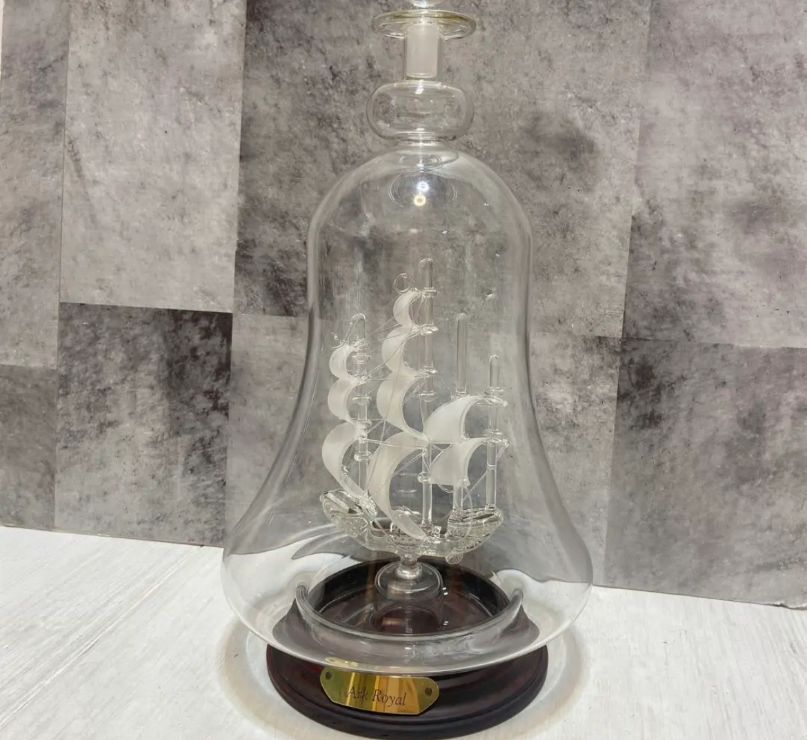 名古屋　中村区　メイフラワーグラス　ボトルシップ アンティーク　リサイクルショップ　買取　シンプー