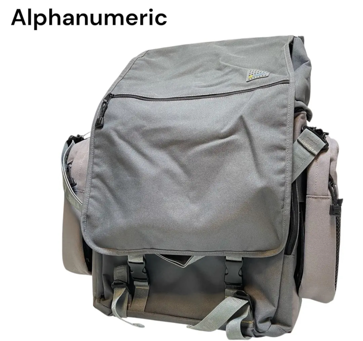名古屋　中村区　Alphanumeric アルファニューメリック リュック グレー　リサイクルショップ　買取　シンプー