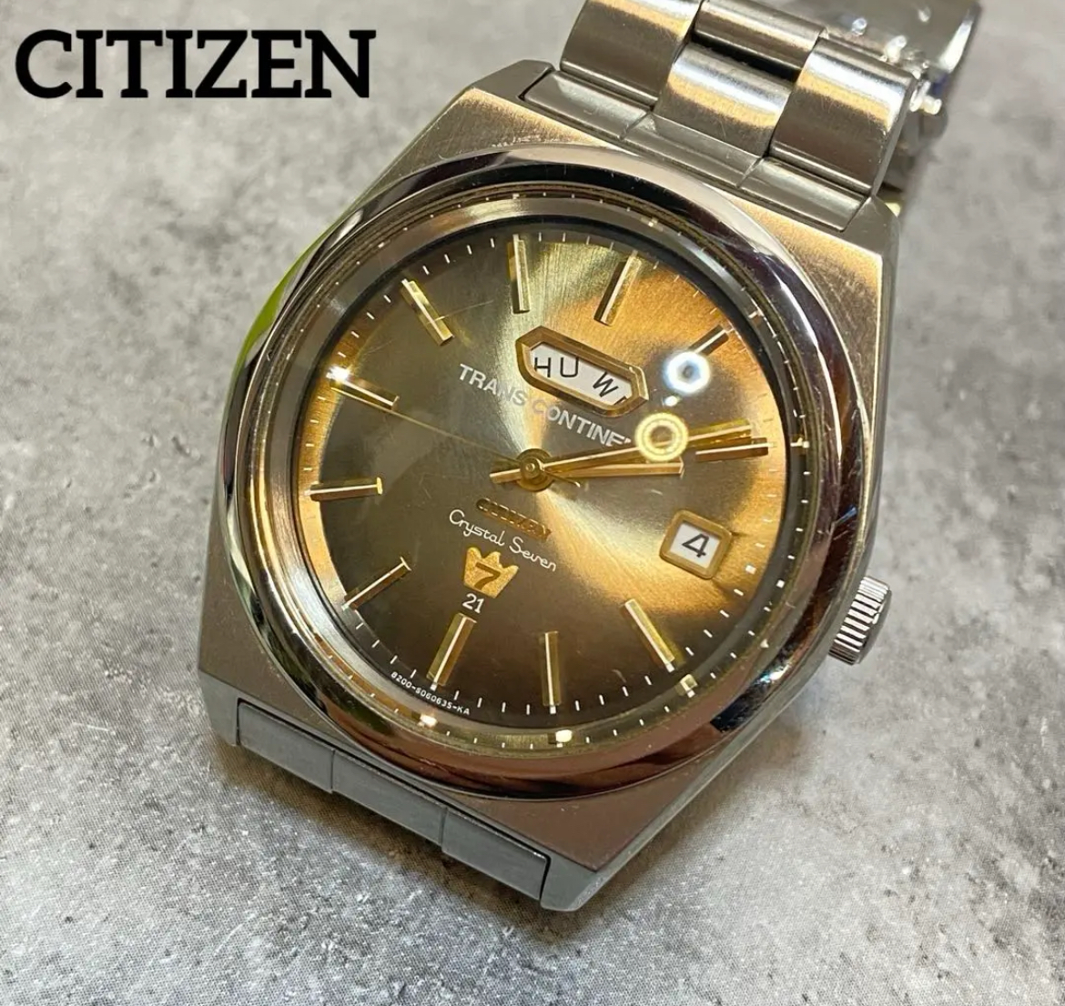 名古屋　中村区　シチズン　CITIZEN トランスコンチネンツ　自動巻き　腕時計　リサイクルショップ　買取　シンプー