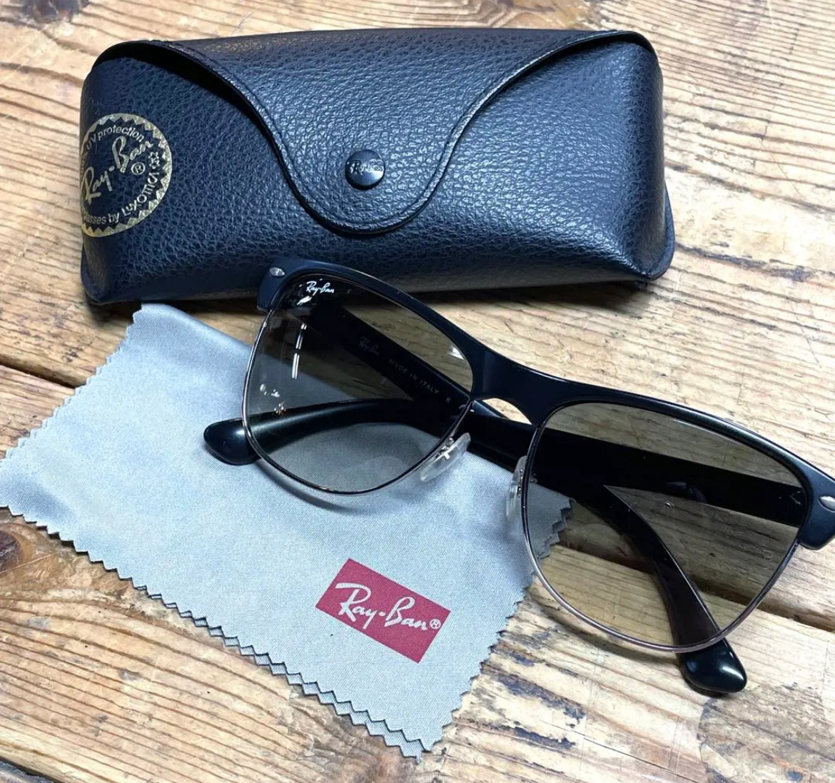名古屋　西区　Ray-Ban レイバン　サングラス　RB4175 ケース付き　リサイクルショップ　買取　シンプー