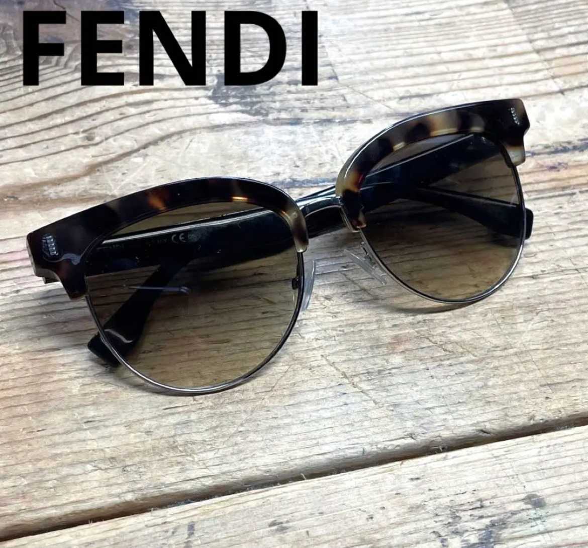 名古屋　清須　FENDI フェンディ　サングラス　べっ甲柄　リサイクルショップ　買取　シンプー