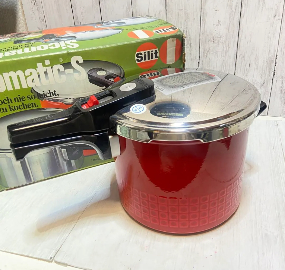 名古屋　中村区　新品・未使用　シリット Silit シコマチック 圧力鍋 7L レトロ　リサイクルショップ　買取　シンプー
