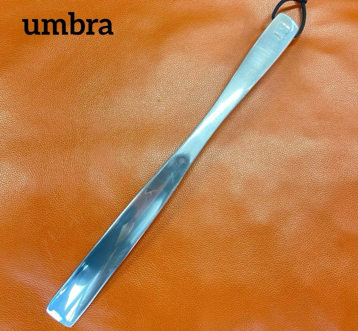 名古屋　清須　umbra 靴べら 長さ約45cm アルミニウム アルミ シンプル　リサイクルショップ　買取　シンプー