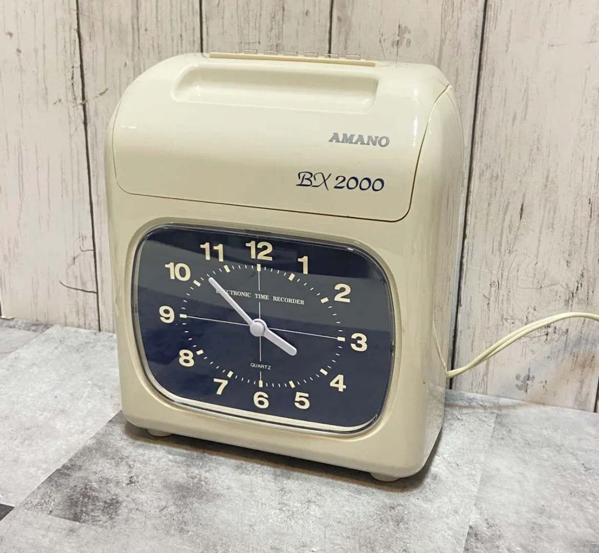 名古屋　西区　AMANO BX 2000 電子タイムレコーダー アマノ　リサイクルショップ　買取　シンプー