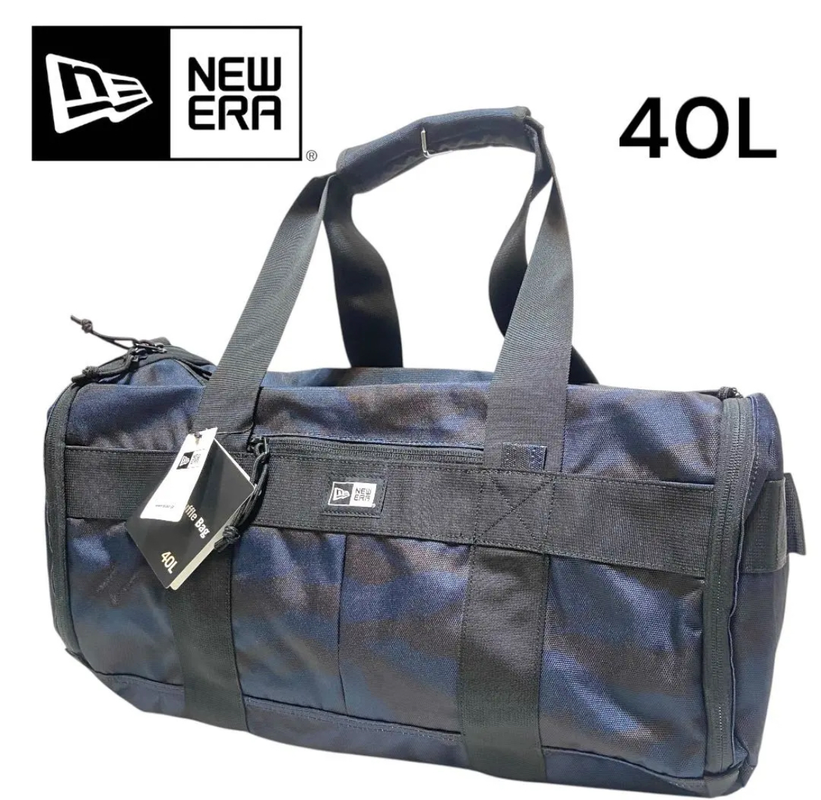 名古屋　南区　ニューエラ　ドラムバッグ　ボストンバッグ　迷彩　40L　リサイクルショップ　買取　シンプー