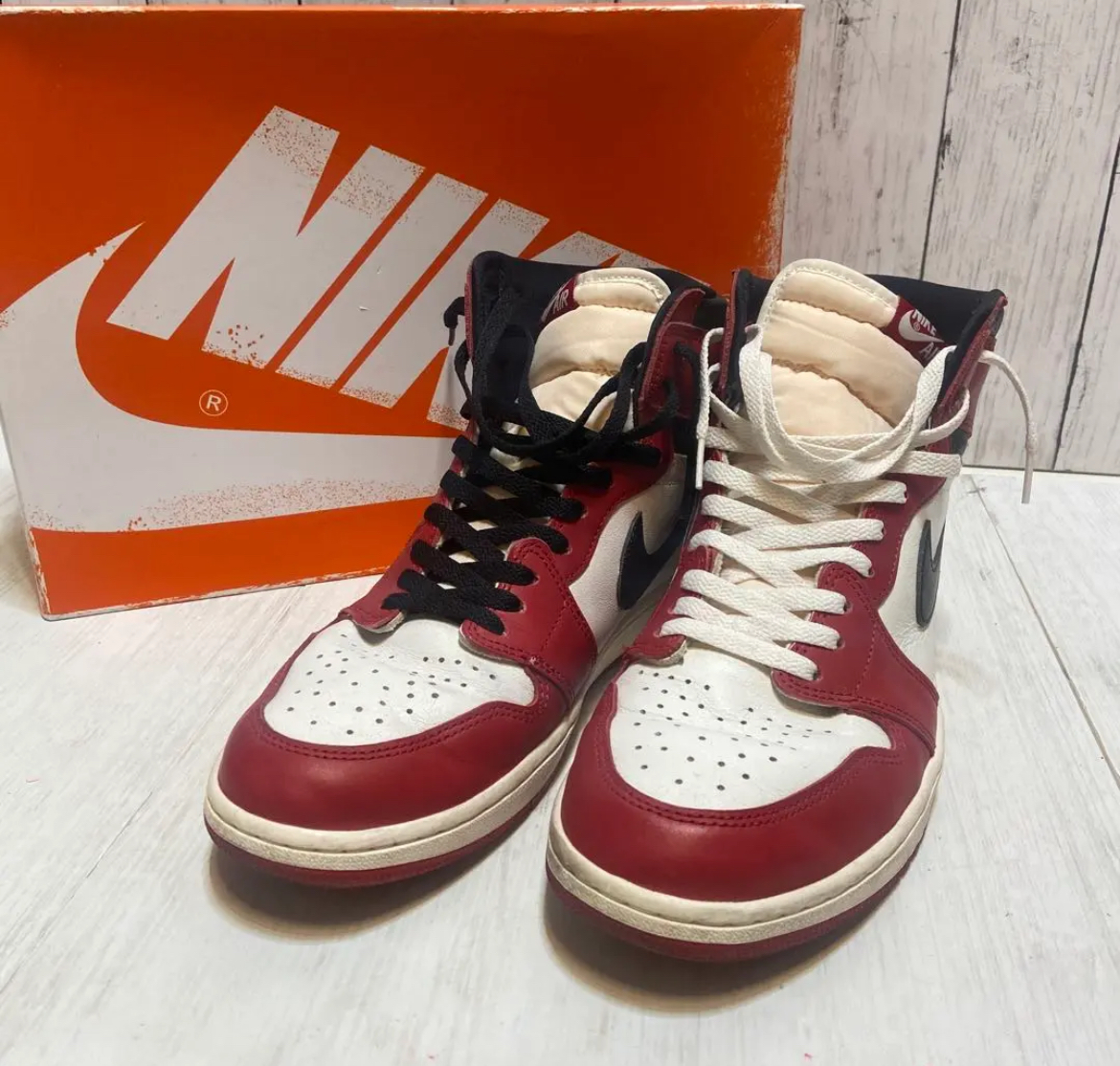 名古屋　西区　NIKE ナイキ　エアジョーダン1 シカゴ DZ5485-612 30cm リサイクルショップ　買取　シンプー