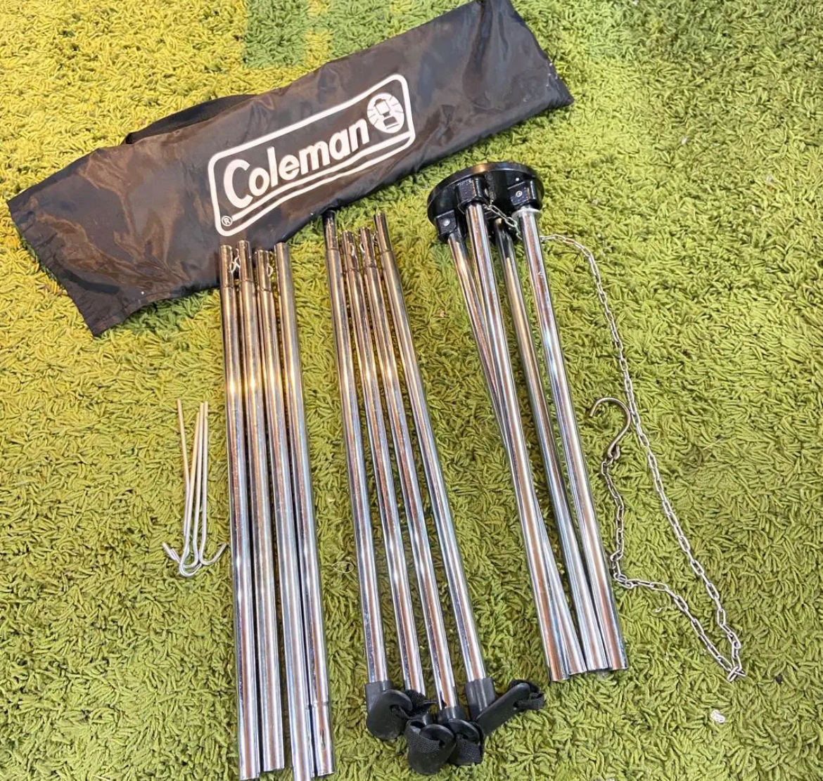 名古屋　南区　Coleman コールマン⭐️ファイアープレイススタンド　焚き火スタンド　リサイクルショップ　買取　シンプー