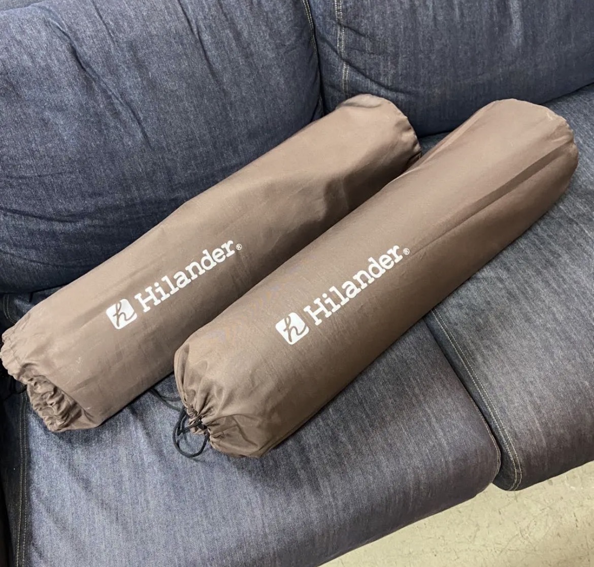 名古屋　南区　Hilander(ハイランダー) スエードインフレーターマット　2個セット　リサイクルショップ　買取　シンプー