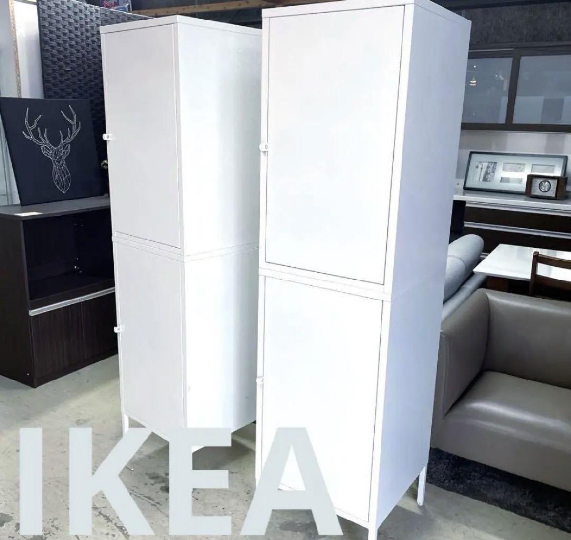 名古屋　西区　　IKEA イケア　ヘッラン　ロッカー　キャビネット　リサイクルショップ　買取　シンプー