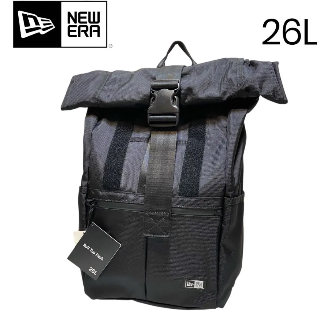 名古屋　西区　ニューエラ　ロールトップバッグ　リュック　ブラック　26L　リサイクルショップ　買取　シンプー