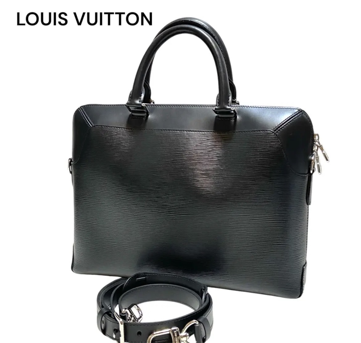 名古屋　清須　Louis Vuitton ルイ・ヴィトン　エピ オリバー ブラック　リサイクルショップ　買取　シンプー