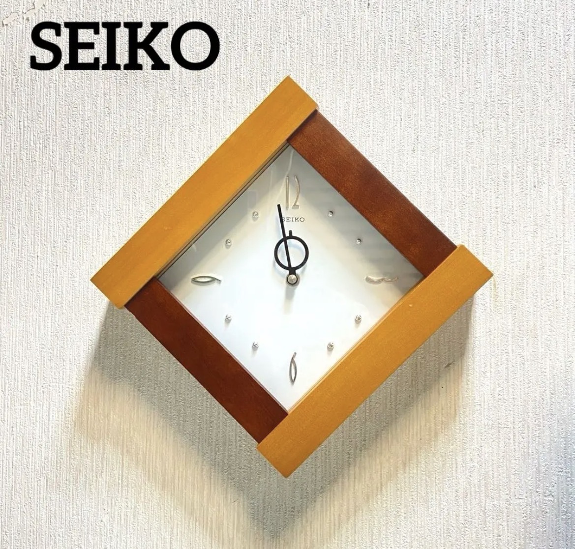名古屋　西区　SEIKO セイコー　壁掛け時計 KS469B リサイクルショップ　買取　シンプー