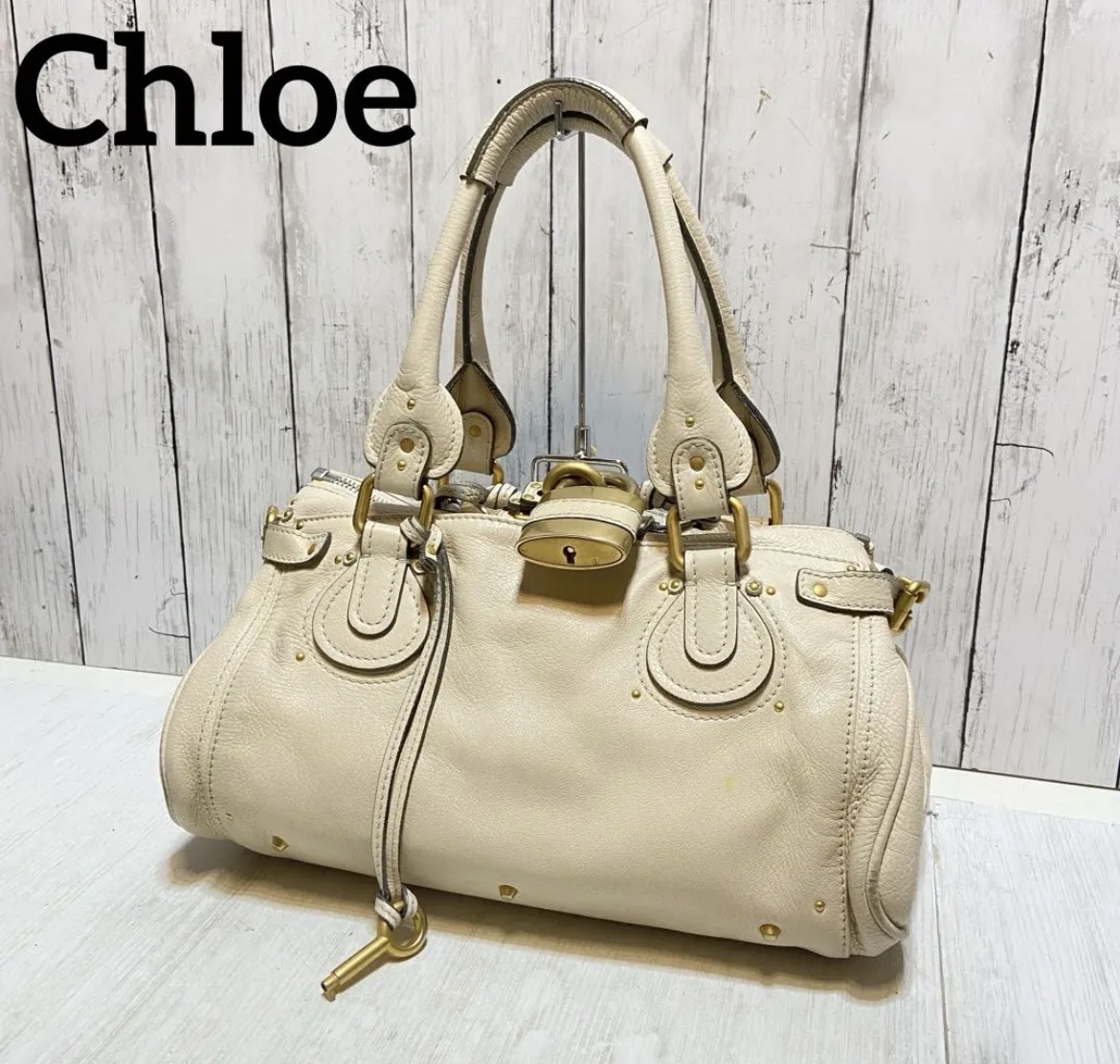 名古屋　中村区　Chloe クロエ　ハンドバッグ　トートバッグ　パディントン　レザー　金具　リサイクルショップ　買取　シンプー