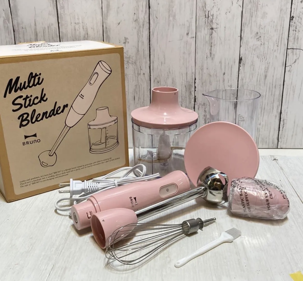 名古屋　北区　BRUNO ブルーノ　マルチスティックブレンダー ピンク　リサイクルショップ　買取　シンプー