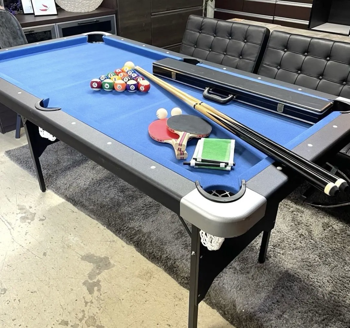 名古屋　中村区　ビリヤードテーブル 卓球台　2WAY ゲームテーブル　家庭用　リサイクルショップ　買取　シンプー