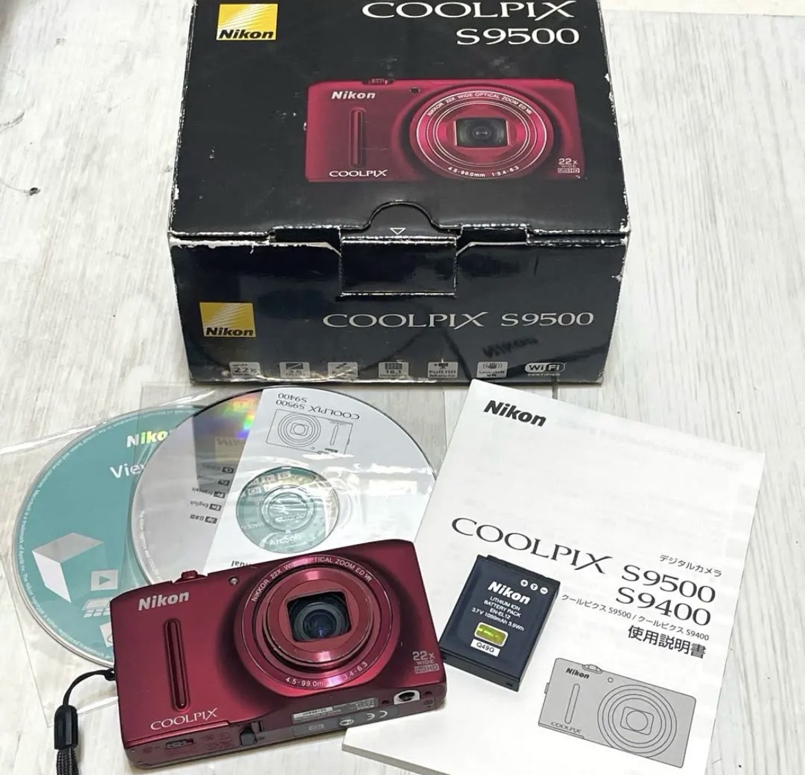 名古屋　清須　【Nikon】ニコン　coolpix s9500 デジカメ　コンデジ　ジャンク　リサイクルショップ　買取　シンプー