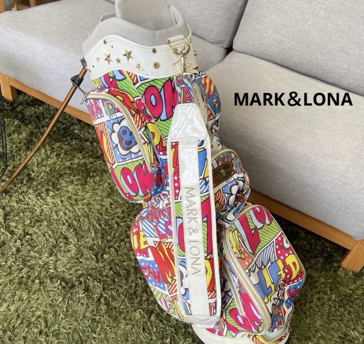 名古屋　西区　マーク＆ロナ/mark＆Lona スタンドキャディバッグ　リサイクルショップ　買取　シンプー