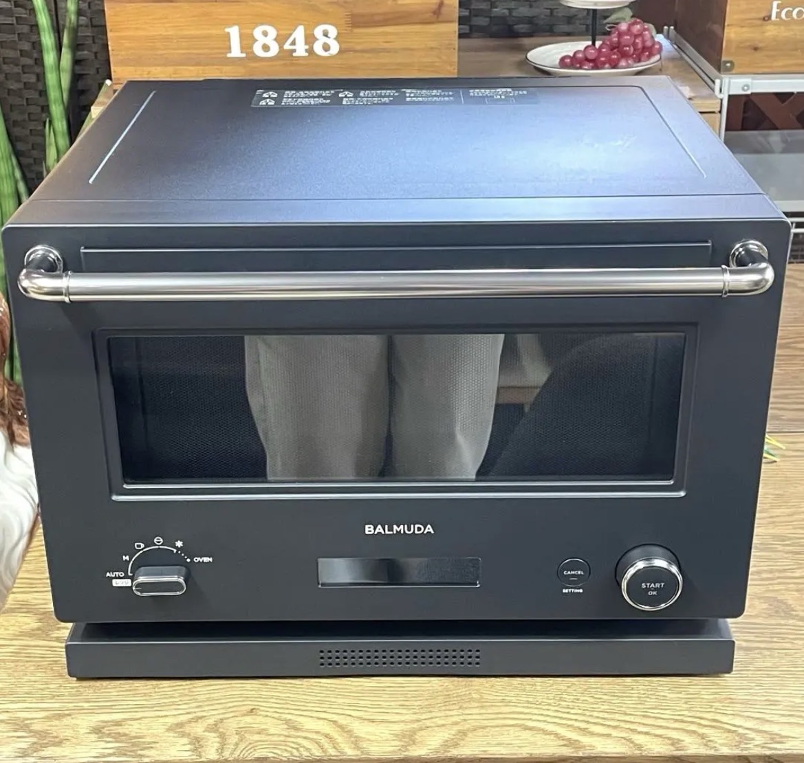 名古屋　西区　【BALMUDA】バルミューダ　オーブンレンジ　2023年製　美品K09A-BK　リサイクルショップ　買取　シンプー