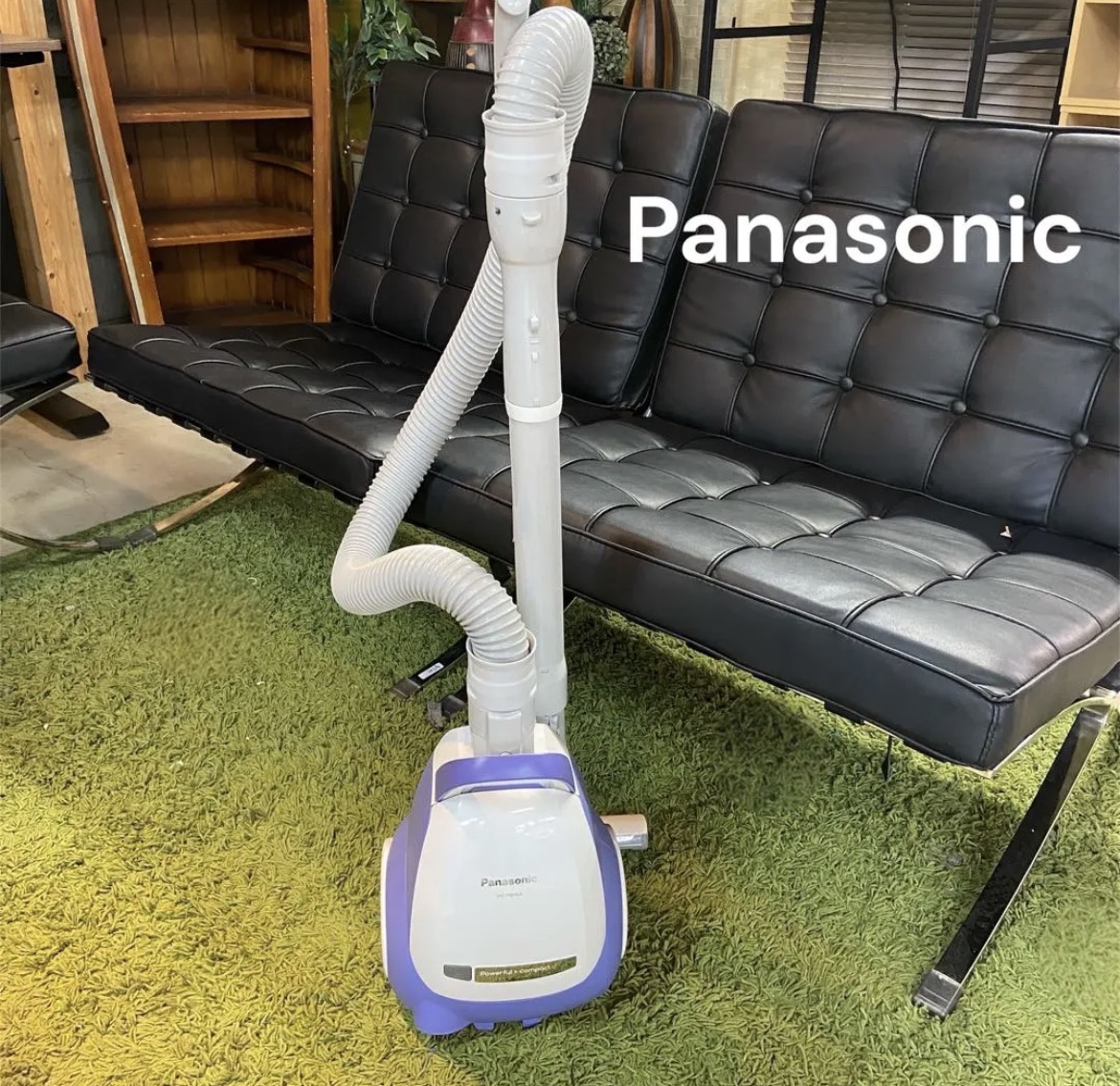 名古屋　中村区　Panasonic パナソニック　紙パック式 掃除機　2021年製　リサイクルショップ　買取　シンプー