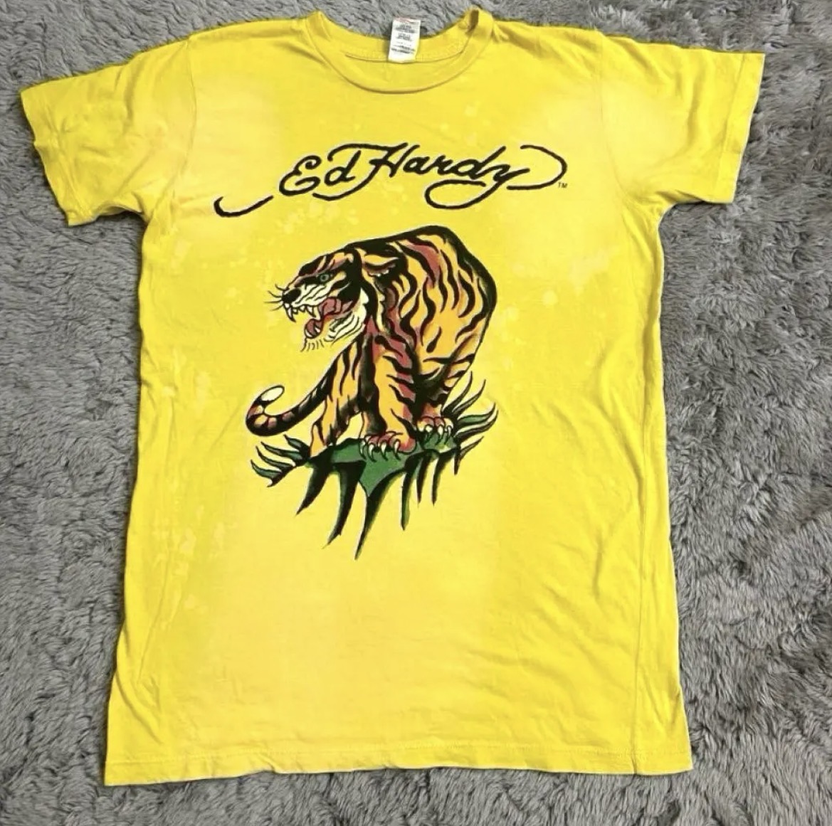 名古屋　清須　エドハーディー　Tシャツ 虎USA製　リサイクルショップ　買取　シンプー
