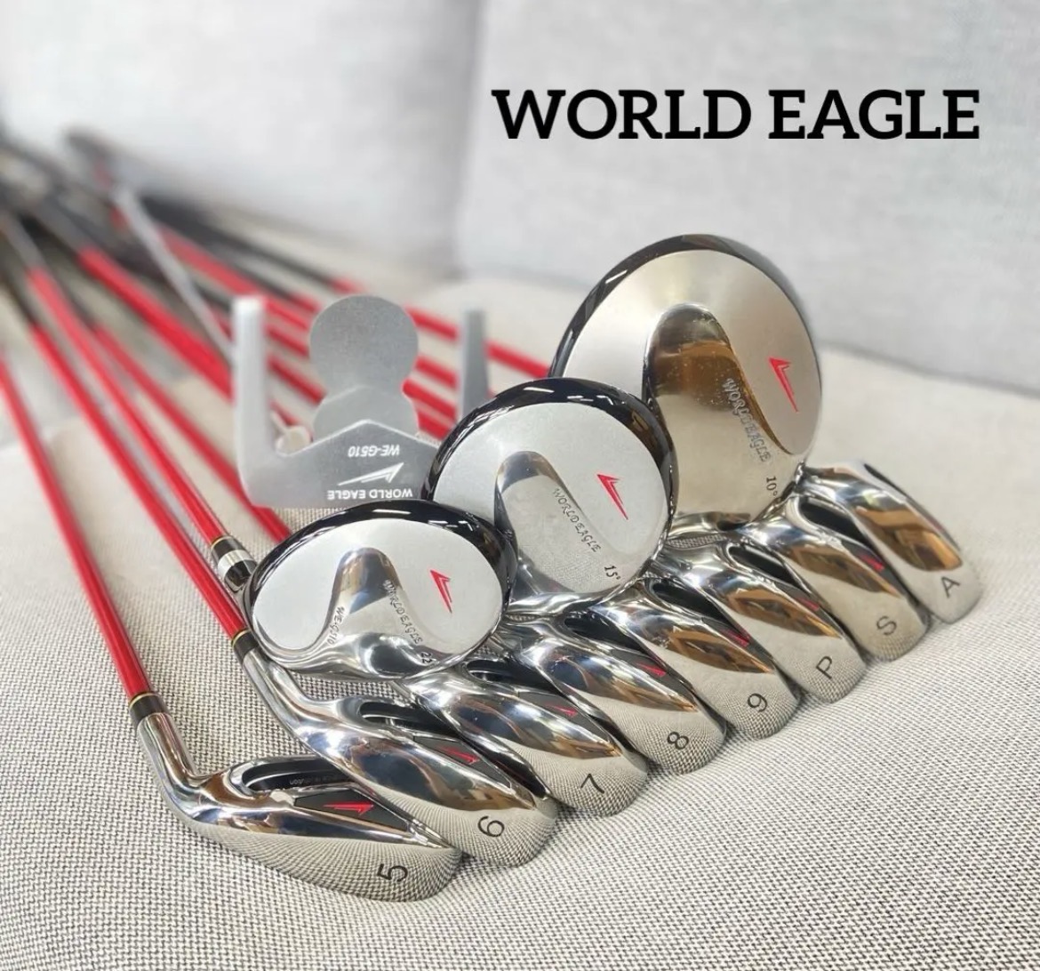 名古屋　南区　WORLD EAGLE G-510 ゴルフ　右用-S 12本　バッグ付き　リサイクルショップ　買取　シンプー