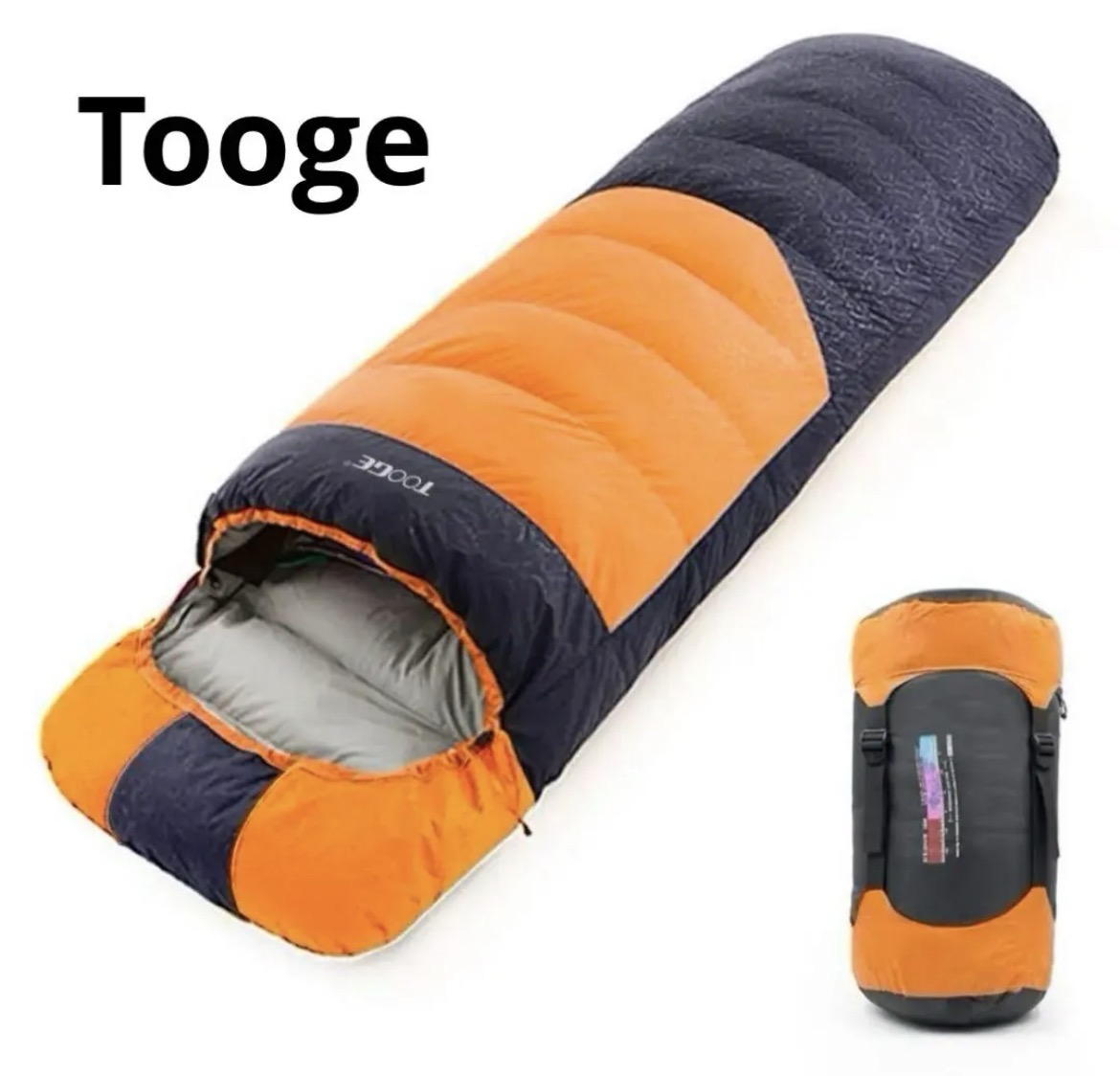 名古屋　清須　Tooge 寝袋　シュラフ　ダウン コンパクト オレンジ　リサイクルショップ　買取