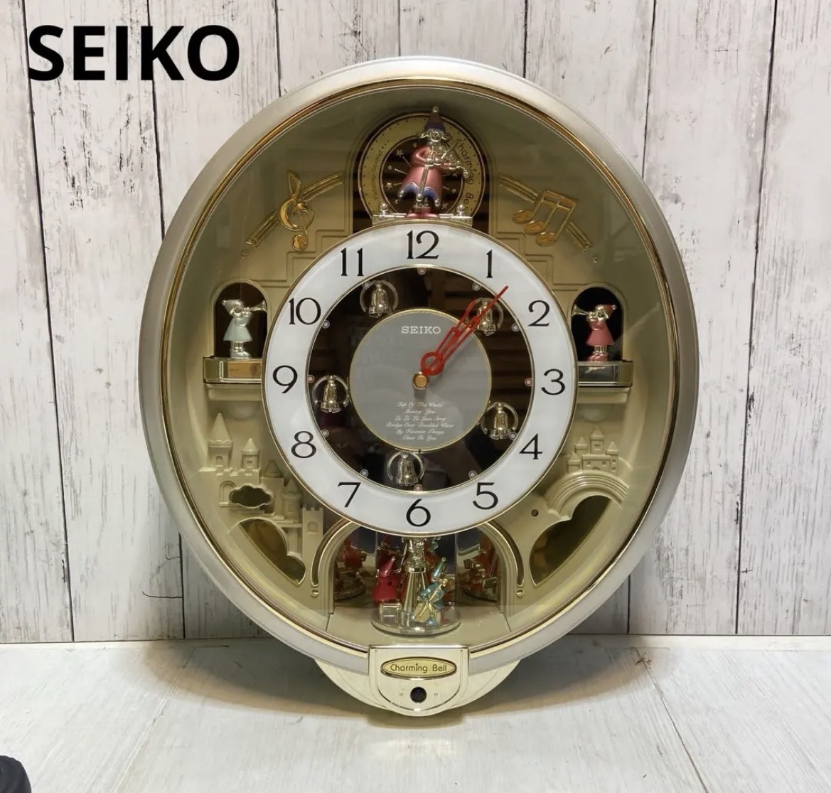 名古屋　南区　SEIKO セイコー　からくり時計　掛け時計　チャーミングベル　リサイクルショップ　買取　シンプー