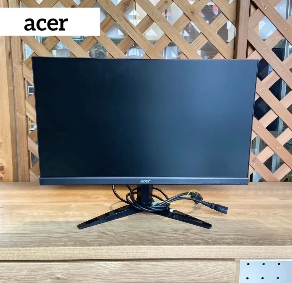名古屋　清須　acer ゲーミングモニター　KG251Q gbmiix スピーカー内蔵　リサイクルショップ　買取　シンプー