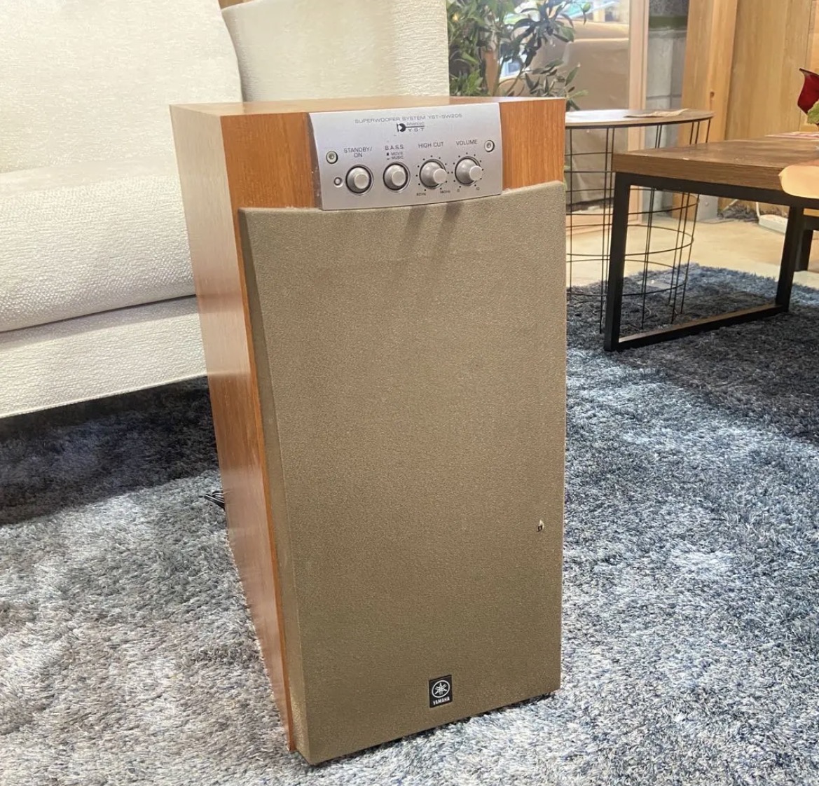 名古屋　中村区　YAMAHA ヤマハ　YST-SW205 サブウーファー　スピーカー　リサイクルショップ　買取　シンプー