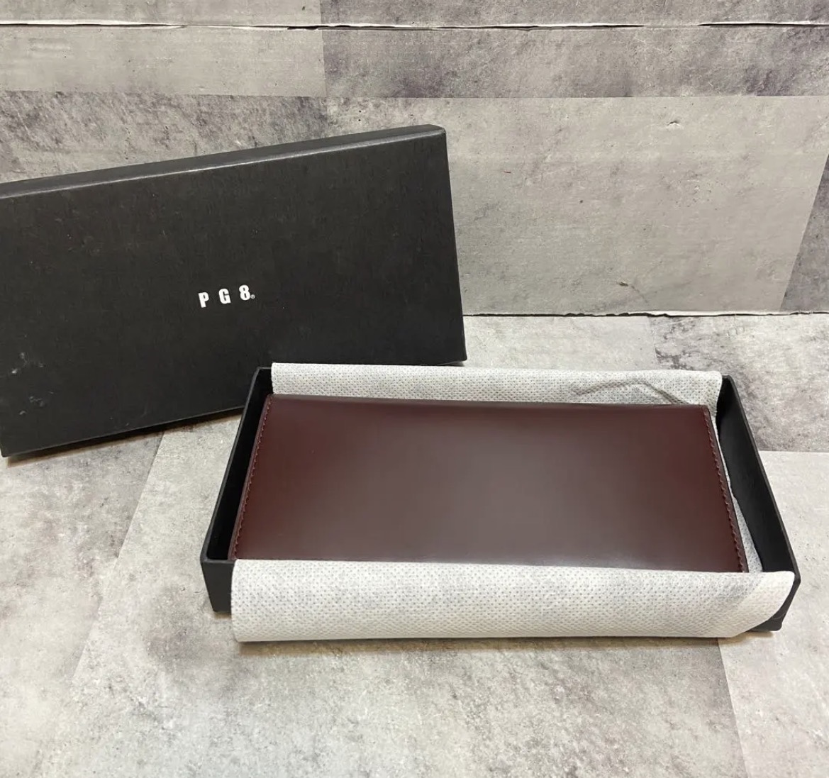 名古屋　港区　PG8 ピージーエイト コードバン　長財布　リサイクルショップ　買取　シンプー