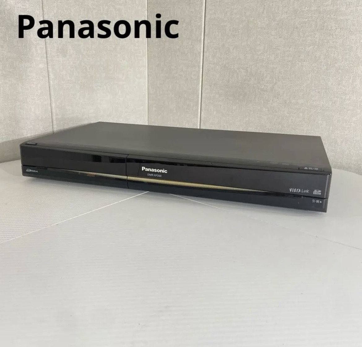 名古屋　中区　Panasonic パナソニック　DVDレコーダー　2010年製　リサイクルショップ　買取　シンプー