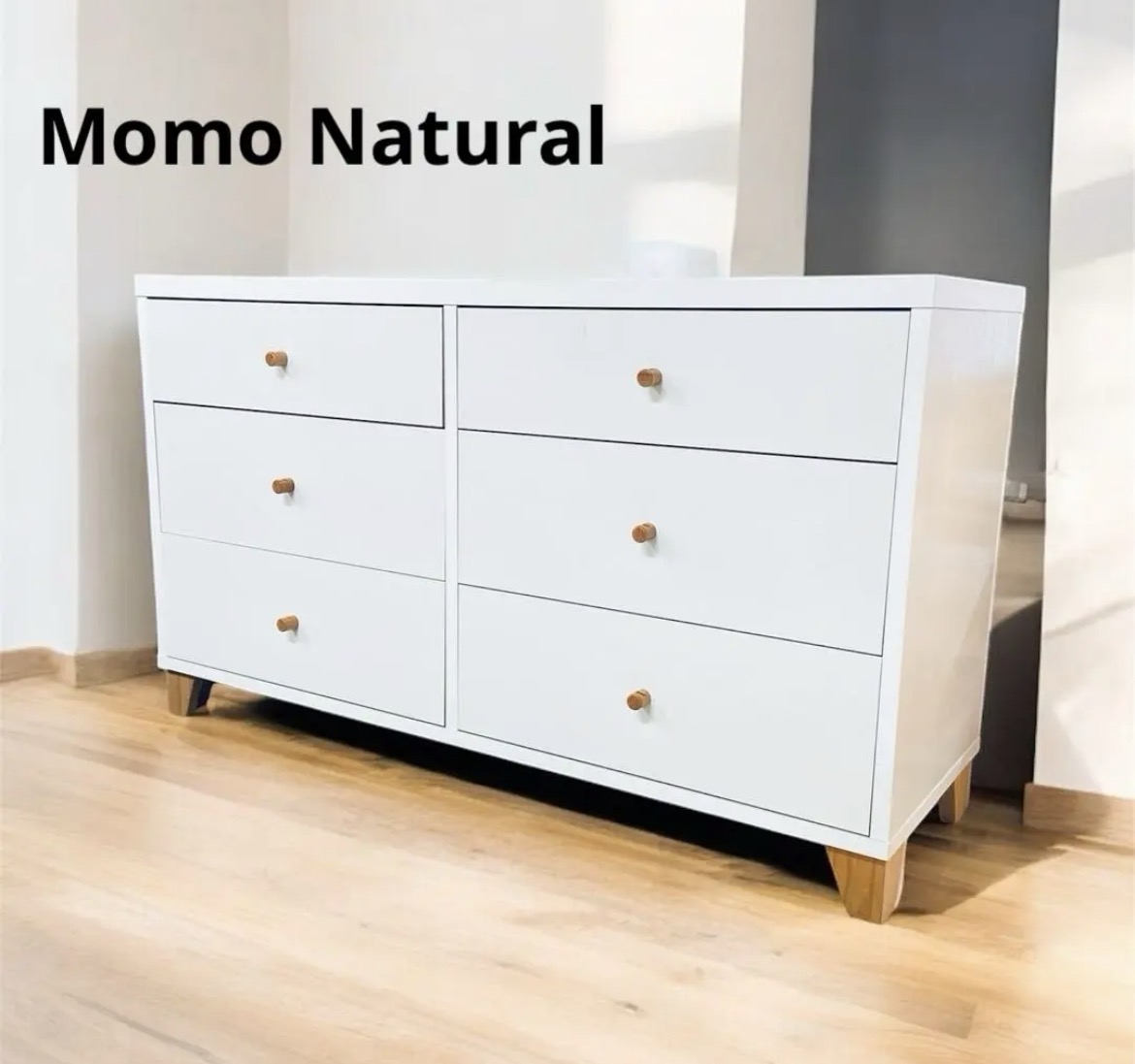 名古屋　北区　モモナチュラル　MOMO natural 3段チェスト　ホワイト　リサイクルショップ　買取　シンプー