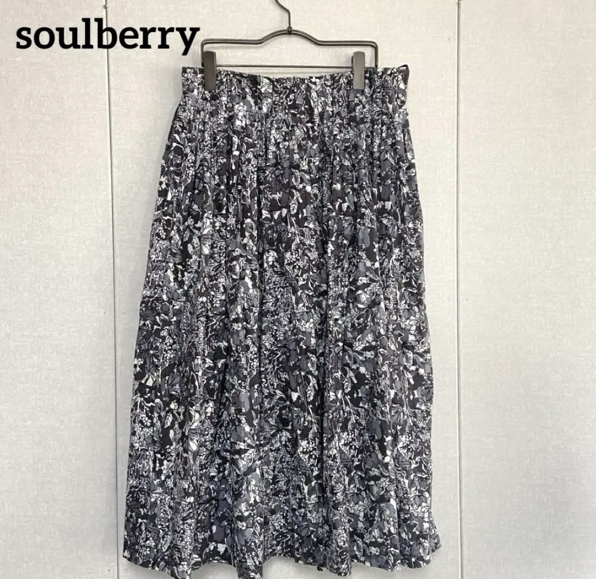 名古屋　中区　soulberry ソウルベリー　花柄スカート　3L リサイクルショップ　買取　シンプー