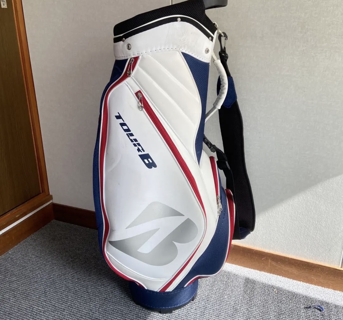 名古屋　中村区　ブリヂストン　キャディバック　ゴルフ　バック　リサイクルショップ　買取　シンプー